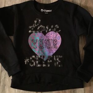 Girls Graphic Sweatshirt NWOT